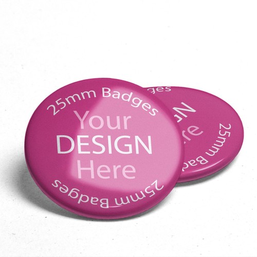 Personalised custom badges - personalised,