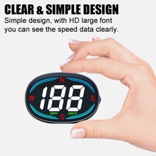 Mini USB Car Digital HUD GPS