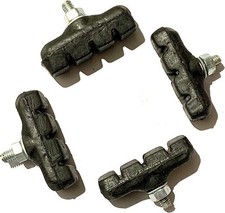 Bike Bicycle Brake Shoes Raleigh Road Brake Pads Caliper Brake Blocks 50 mm