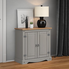 Corona Sideboard Grey Wax 2