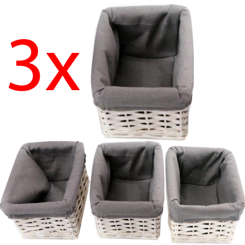 Wicker storage trunks - 3,