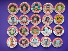 LEYTON ORIENT EX-PLAYERS  LEGENDS BADGES (SET 1)  X20  38MM IN SIZE