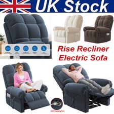 Rise Recline Recliner Electric Power Riser Recliner Chair Armchair for Elderly