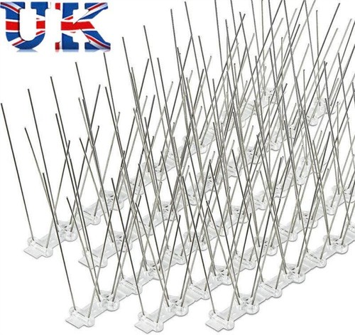 Steel bird spikes fences wall - steel,