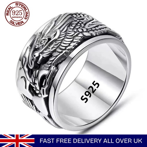 925 sterling silver dragon - 925,