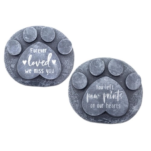 Paw print pet memorial - pet,