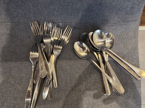 Mixed stainless steel - stainless, cutlery