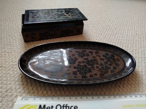 Chinoiserie black gold - chinoiserie, black/gold