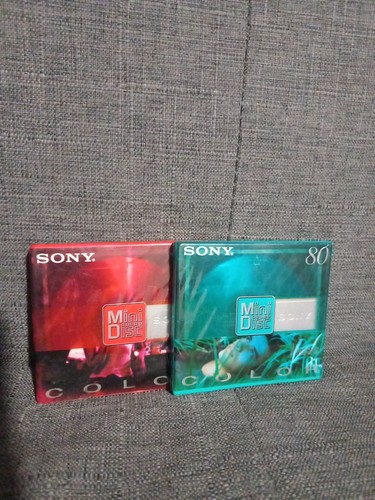 Sony colour mini discs 2 - x,