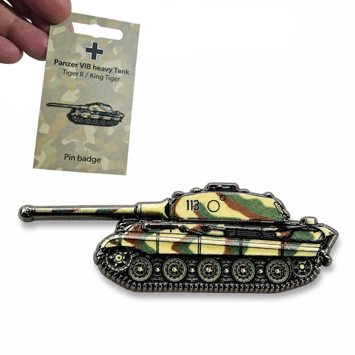 Panzer tank king tiger - tiger, pin