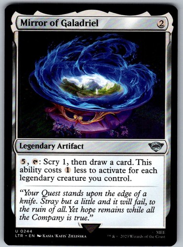 Mtg tcg mirror galadriel - mtg,