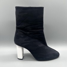 Topshop Ankle Boots Blue Black
