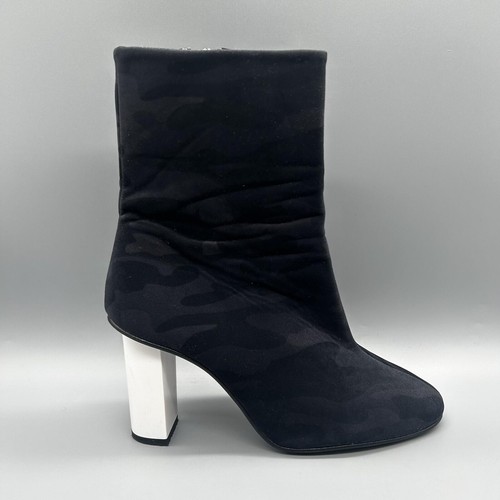 Topshop ankle boots blue - topshop, black