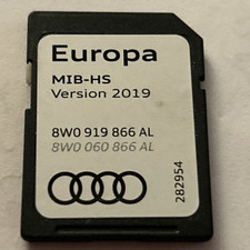Genuine Audi 2019 MIB-HS MAP DATA SD CARD 8WO 060 866 AL