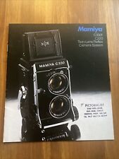 Mamiya C330f camera brochure