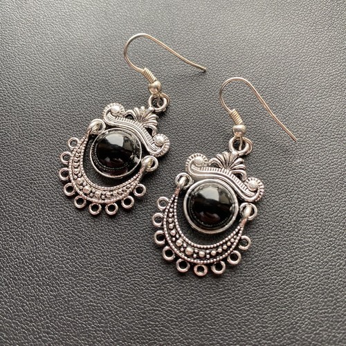 Moroccan style dangle earrings - style,