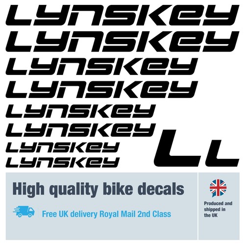 Lynskey bike decals - , labels
