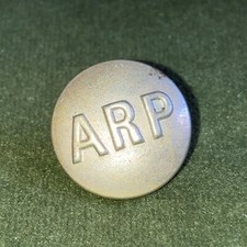 Air Raid Precautions ARP Wardens Tunic Button 18mm, by Cheney B’Ham (2957)