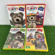 Little Charley Bear DVD Lot x4  Teddy for Blast-Off, Safari Plus 2 G Rated Kids