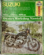Genuine Suzuki GS750 & GS550
