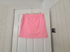 E P Pro Pale Pink Golf Skort Approx 17" Across Worn Once Bought In Cyprus