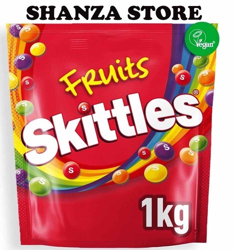 Skittles fruits 1kg bag taste - 1kg, bag,taste