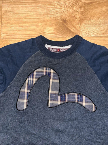 Evisu donna crew neck pullover - donna,