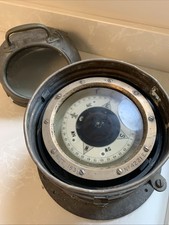 Ships Brass Binnacle Compass 52A