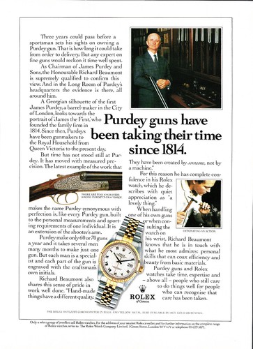 1985 advert rolex - advert,