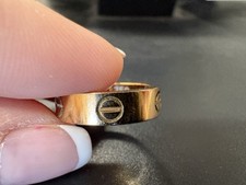 Cartier love ring 18k - ring, yellow