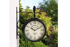 Paddington Indoor Outdoor Double Sided Wall Clock - grade B return RRP £27.99