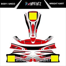 UNICO WRIGHT KART STICKER KIT - KARTING -