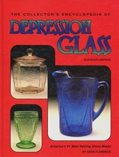 Kitchen Depression Glassware - Makers Forms Colors.../ Illustrated Book + Values