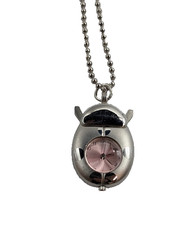 Novelty Ladybug Pendant Watch