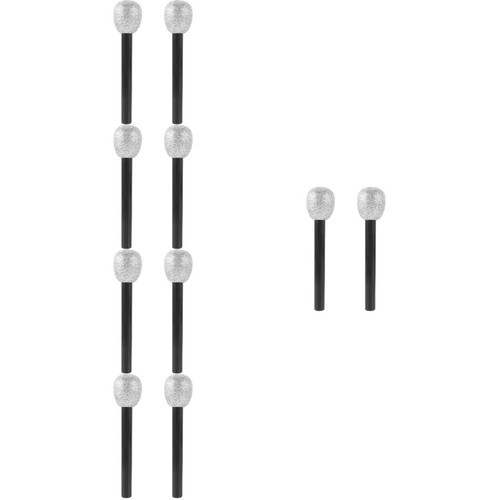 Pack fake bling microphone - 5,