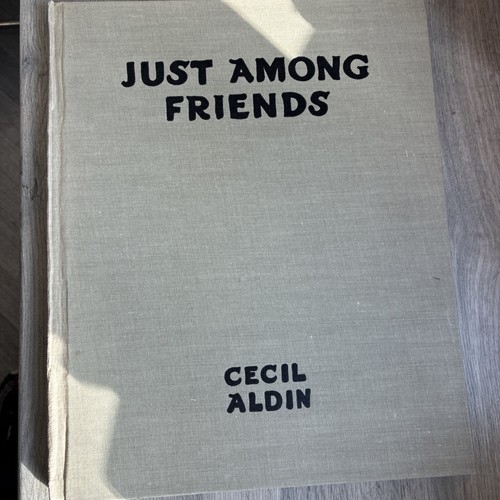 1934 vintage book just among - just,