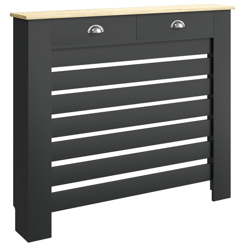 Homcom radiator cover with - homcom,