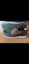 Barbour Navy Blue and Brown