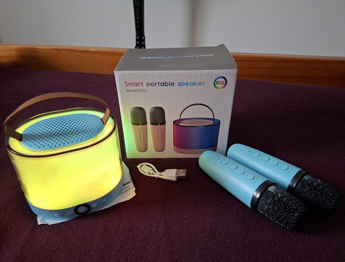Portable rgb karaoke speaker - rgb,