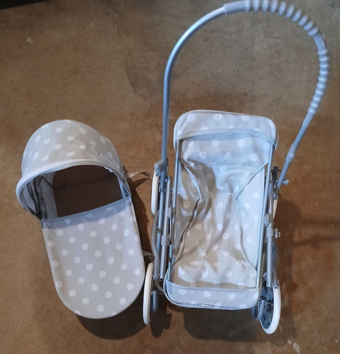 Baby doll stroller - set,