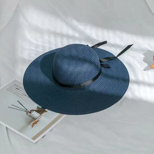 Ladies wide brim straw sun - brim,