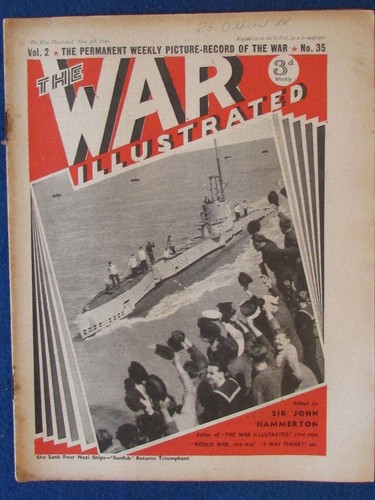The war illustrated magazine - war,
