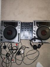 Pioneer CDJ800Mk1 - PAIR - Serviced.. Sehnheiser HD25 Headphones.. Reloop Mixer.