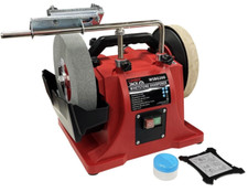 Whetstone Sharpener 200mm 180W Water Cooled Honing Wheel 220 Grit Bench Grinder