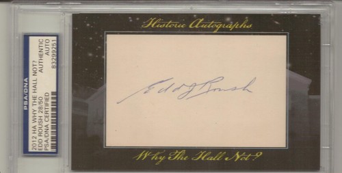 2012 historic autographs - 2012, why