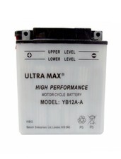 Ultramax YB12A-A Battery Kawasaki GPZ750R (92) - 750 cc