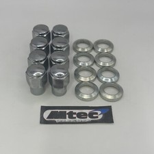 8x Wolfrace Style, Ford Wheel Nut, Kit Car 1/2 UNF  11/16" Shank Width