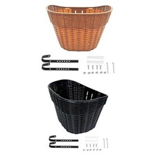 Bike Front Basket Large Capacity Bike Basket for Picnic Camping Men Women