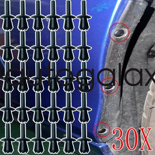30pcs for bmw 5mm plastic - 30pcs,