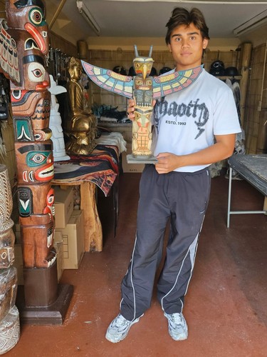 Totem pole torture height - pole,